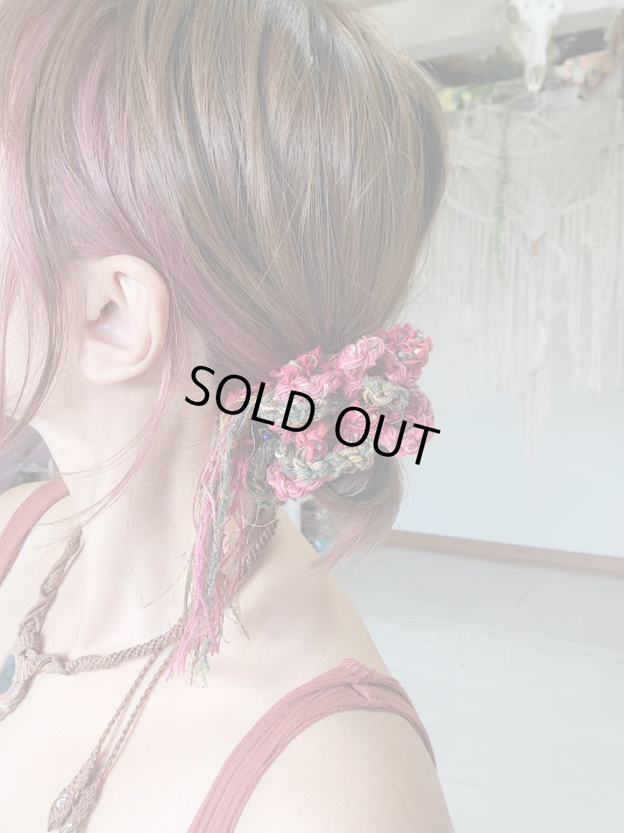 画像7: 各1点もの　シュシュ　ロングまたはショート　6デザイン　Yaaya (7)