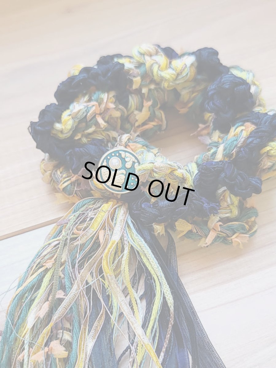 画像16: 各1点もの　シュシュ　ロングまたはショート　6デザイン　Yaaya (16)