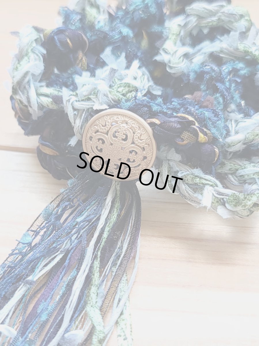 画像10: 各1点もの　シュシュ　ロングまたはショート　6デザイン　Yaaya (10)