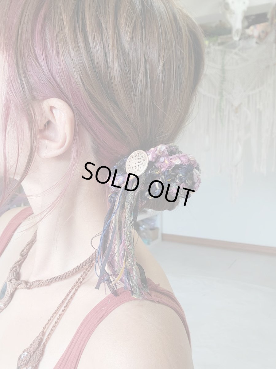 画像6: 各1点もの　シュシュ　ロングまたはショート　6デザイン　Yaaya (6)