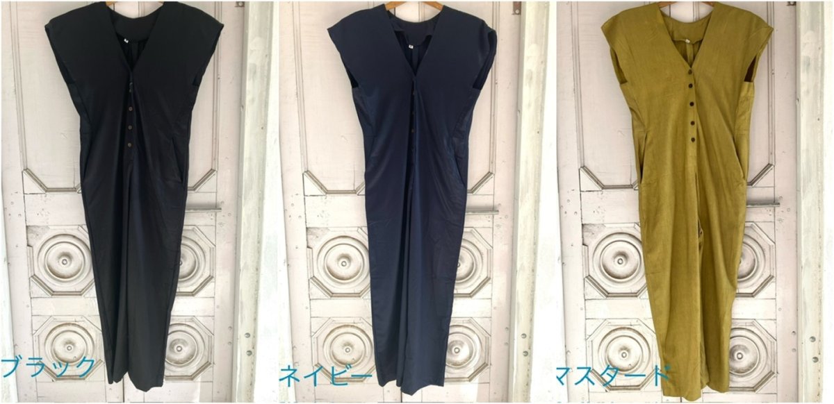 画像2: バンブー　ジャンプスーツ　Mサイズ　3カラー　TrishuL (2)