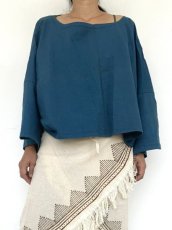 画像12: ヘンプコットン　ドルマンポンチョトップス　3カラー　TrishuL (12)