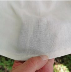 画像7: 竹布ゆったりTシャツ　トップス　バンブー100％　生成りまたは純白　アマヤマ草庵　【直送アイテム】 (7)
