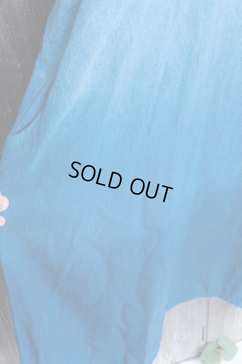 画像13: Bのみ ラスト1!各1点もの サロペット~フラワーオブライフ 宇宙染め 3種類  ukA x chill noki コラボ  (13)