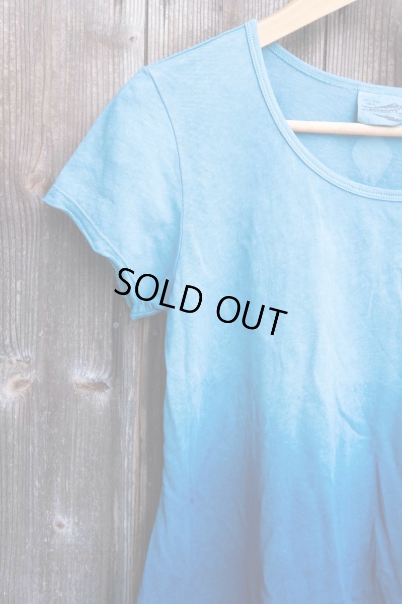 画像18: 型染め　藍染　Wing Tee　Organic Hemp cotton ２種類　ukA x chill no ki　コラボ (18)