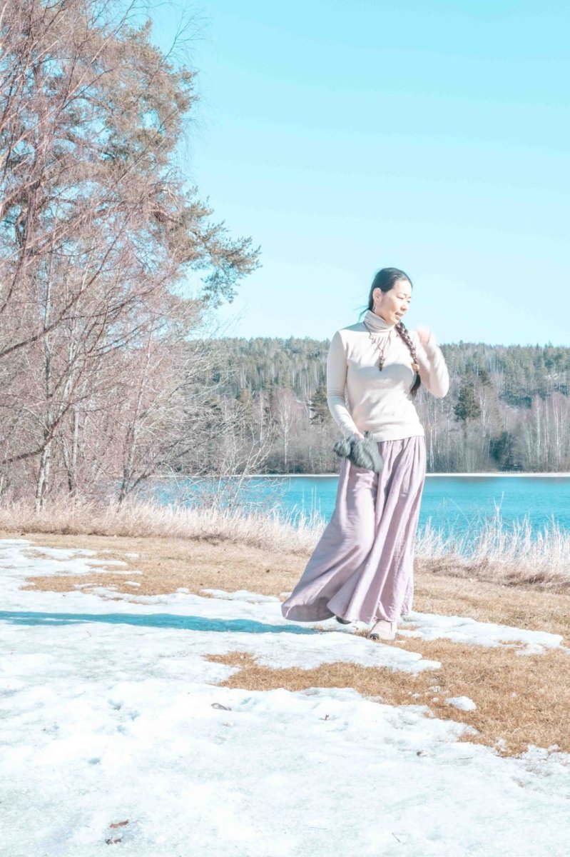 画像35: 新色入荷*＊首元までぽっかぽか！ukA  グローブハイネック　8カラー★ (35)