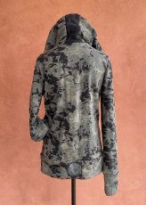 画像3: ND/Foodie PK( Tie-dye Black ) フーディー NOMAD WORLD　[ブランド直送] (3)