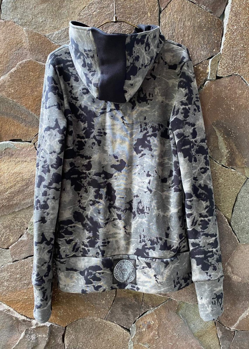 画像5: ND/Foodie PK( Tie-dye Black ) フーディー NOMAD WORLD　[ブランド直送] (5)