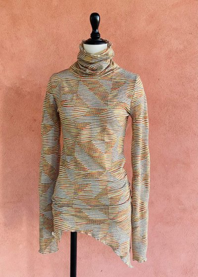 画像2: ND/Foodie PK( Tie-dye Black ) フーディー NOMAD WORLD　[ブランド直送]