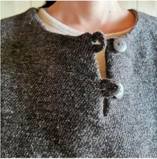 画像6: ヤクウール　プルオーバーベスト　アマヤマ草庵　[ブランド直送] (6)