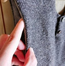 画像5: ヤクウール　プルオーバーベスト　アマヤマ草庵　[ブランド直送] (5)