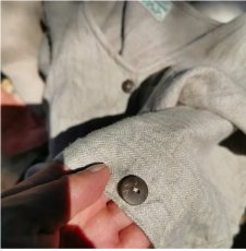 画像6: ユニセックス　ヒマラヤ　リネンジャケット　アマヤマ草庵　[ブランド直送] (6)