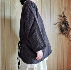 画像5: ユニセックス　ヤクウール　羽織り　アマヤマ草庵　[ブランド直送] (5)