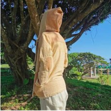 画像3: ユニセックス　厚手ヘンプコットン　パーカー　2サイズ　アマヤマ草庵　[ブランド直送] (3)