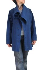 画像10: ノマドシャツ　2素材　ジョムトン手織り綿インディゴ染めまたはヘンプきなり　Sawan asia  [ブランド直送] (10)