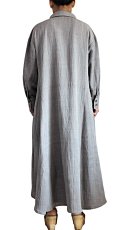 画像6: ジョムトン手織り綿　天然草木染め　シンプルドレスコート　Sawan asia　[ブランド直送] (6)