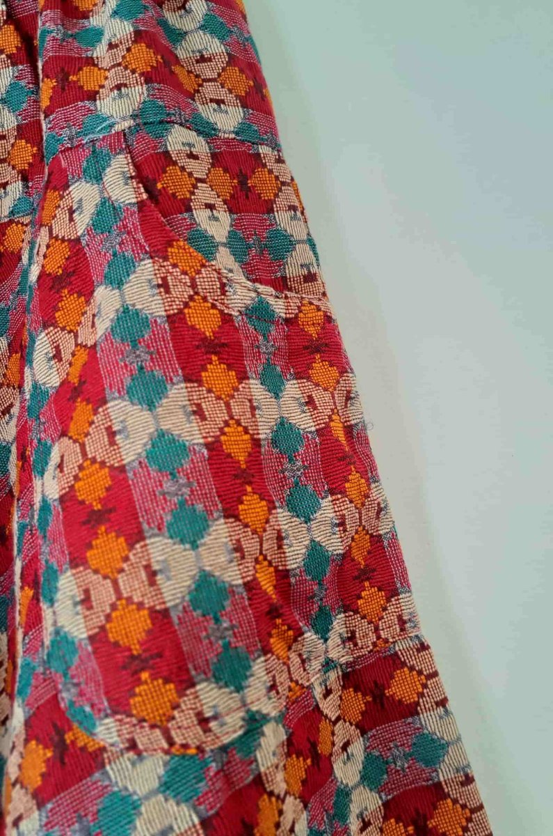 画像12: ネパールダカ織りコットンスカート DHUN 【ブランド直送】 (12)