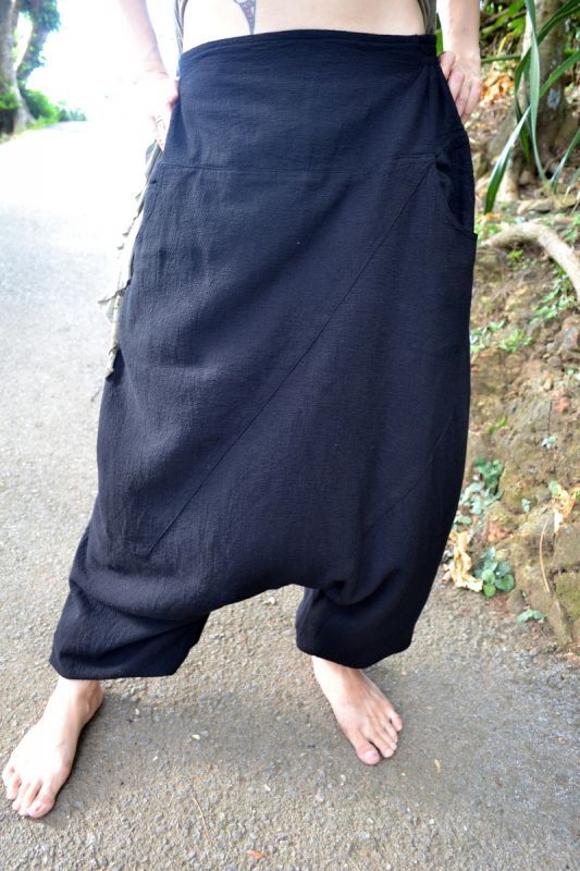 画像1: ボタニカル染めが入荷！ukA earth women Native pants - サルエルパンツ 3カラー (1)
